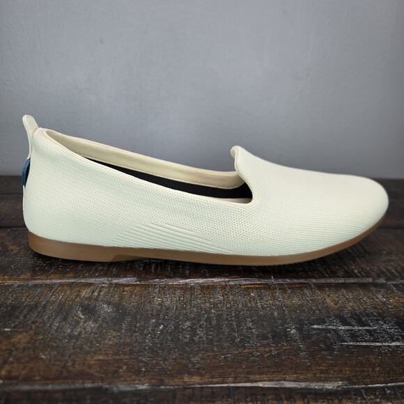 Vessi Market Flat Womens Size 7.5 Waterproof Shoes Slip On Casual Flats Sand - Picture 5 of 12